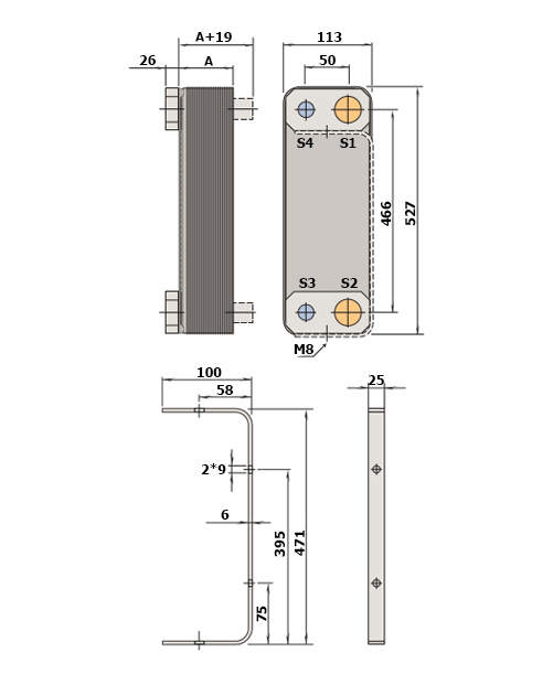 Теплообменник пластинчатый ALFA LAVAL DOC60 Теплообменники #2