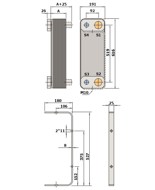 Теплообменник пластинчатый ALFA LAVAL DOC110 Теплообменники #2