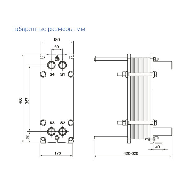 Теплообменник пластинчатый ALFA LAVAL M3-D Теплообменники #2