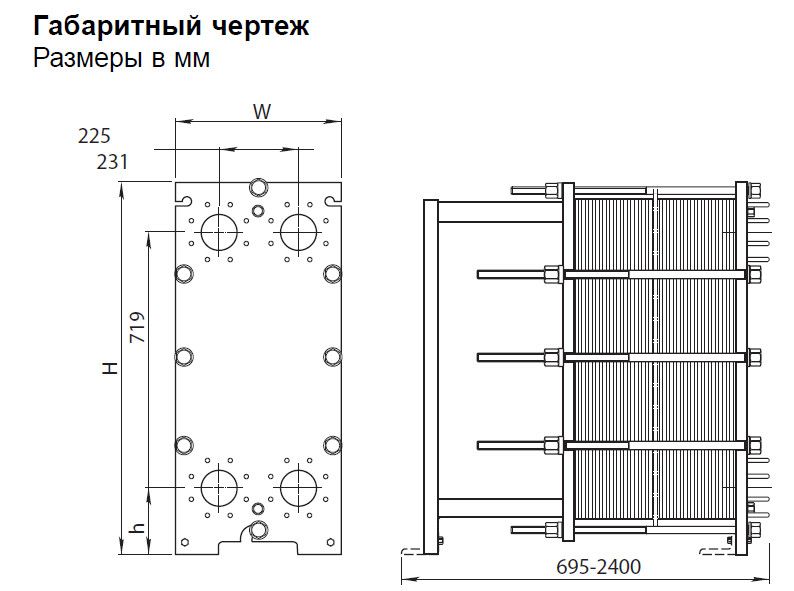 Теплообменник пластинчатый ALFA LAVAL MX25 Теплообменники #2