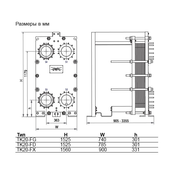 Теплообменник пластинчатый ALFA LAVAL T20-BFG Теплообменники #2