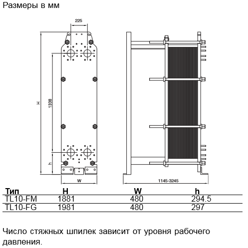 Теплообменник пластинчатый ALFA LAVAL TL10-BFD Теплообменники